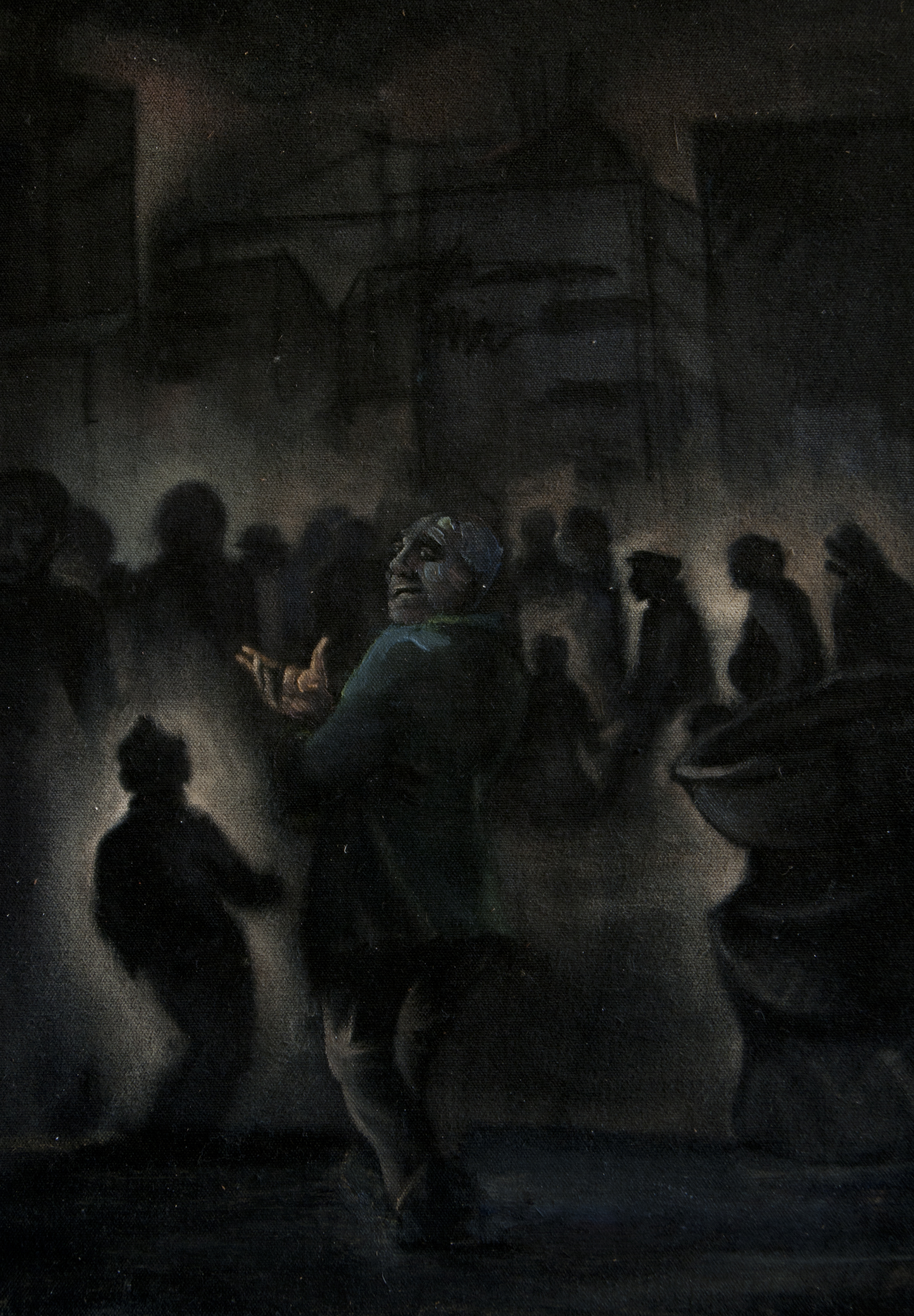 Sürü -2, eskiz
